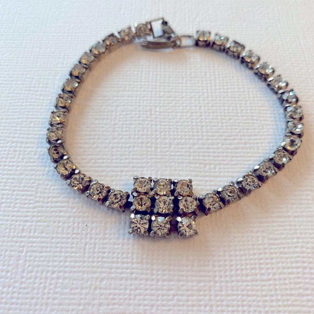 Vintage Rhinestone Bracelet